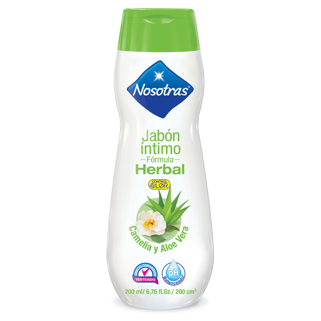 Nosotras Jabon Intimo Herbal 200 Ml Farmacias Los Hidalgos 5033