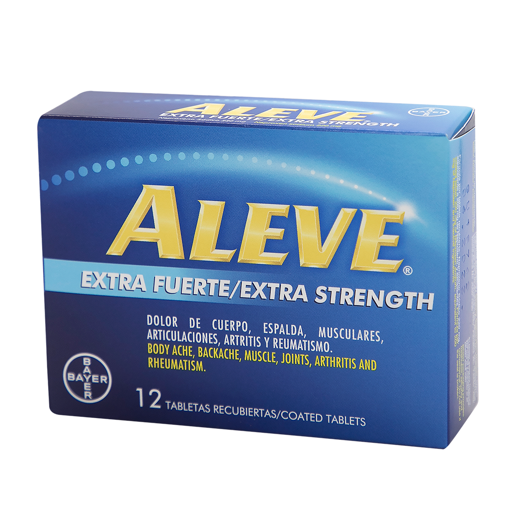 ALEVE EXTRA FUERTE 220 MG X 12 TAB. – Farmacias Los Hidalgos